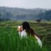 woman-traveller-rice-terraces-bali-unsplash - LONDONwebzine A London traveller exploring rice terraces in Bali, one of the most popular long-haul destinations for Londoners in autumn