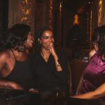 Women enjoying an elegant private dining experience at one of London's exclusive private dining clubs in Mayfair